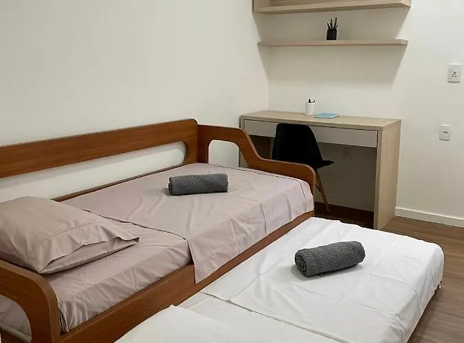 Apartamento Impecavel Ao Lado Da Praia Grande Para Ate 8 Pessoas